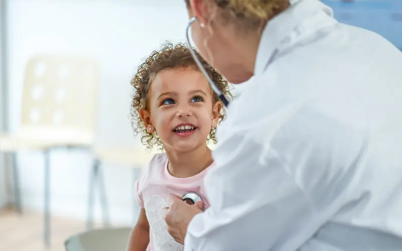 child doctors checkup for Health