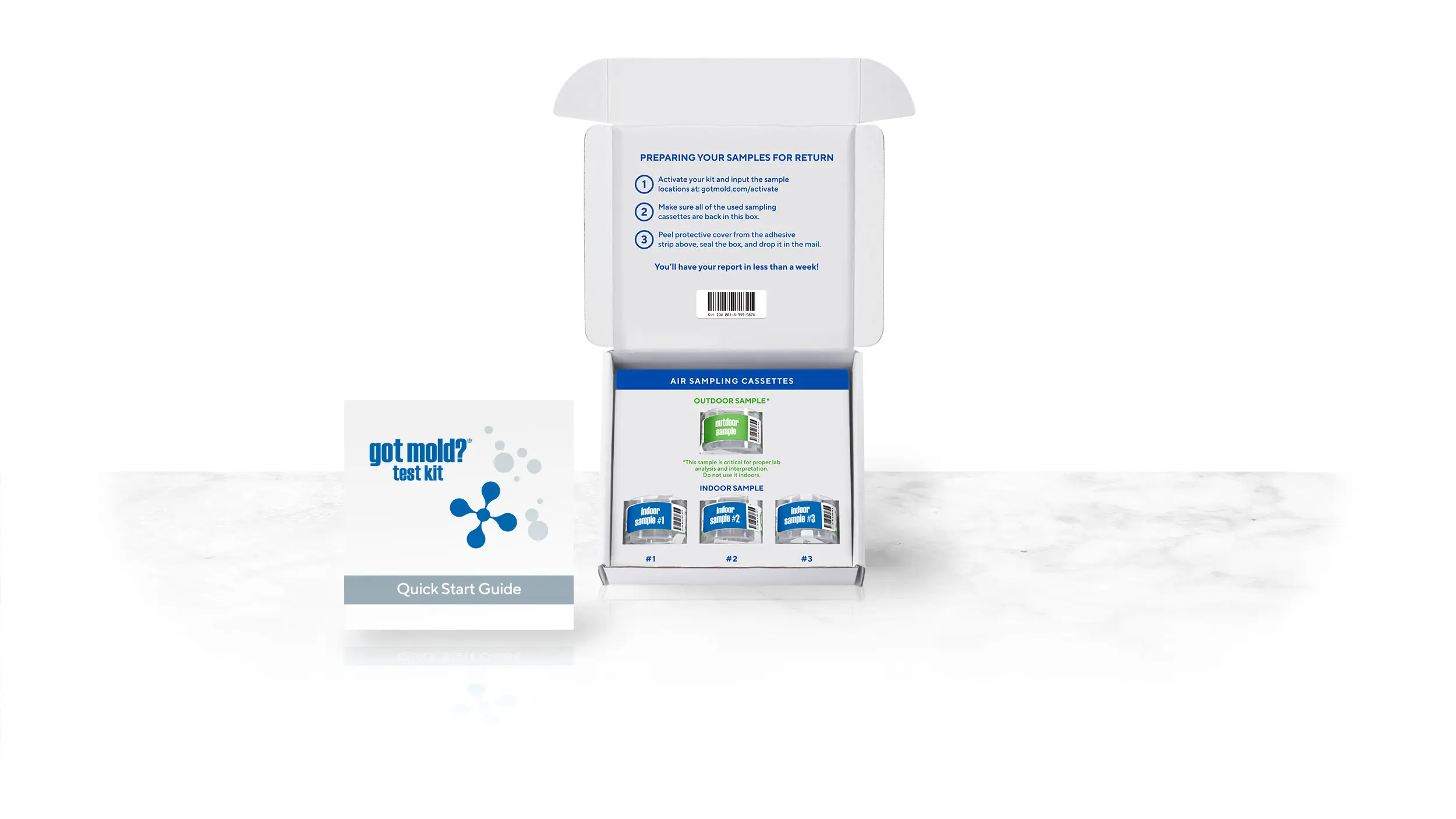 3 Room Refill Test Kit
