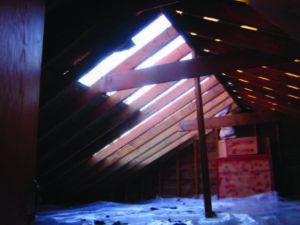 attic wood