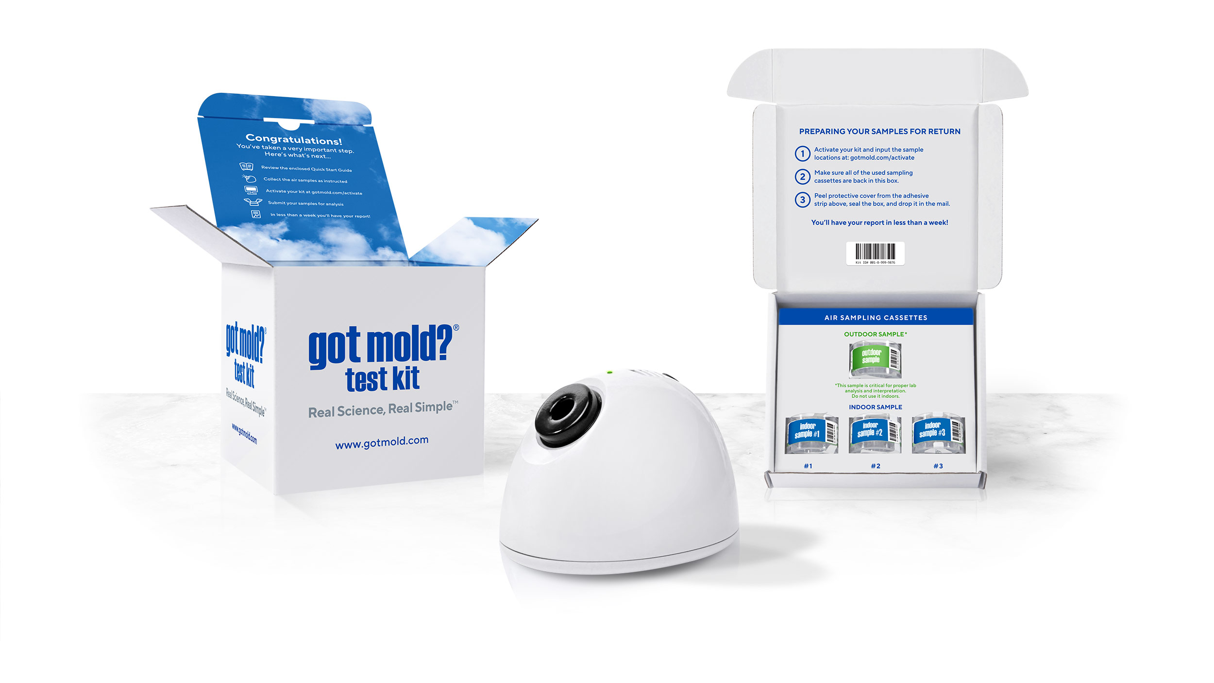 3 Room Full Test Kit