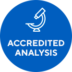 icon circle accredited analysis