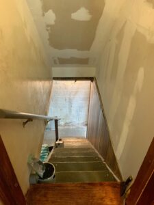 basement stairs